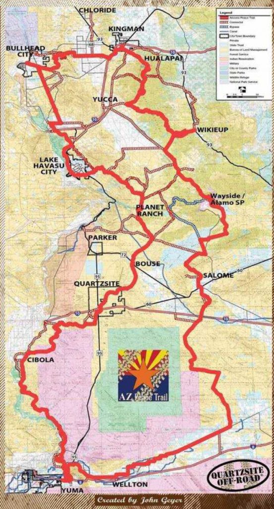 Adventure Ride on the Arizona Peace Trail UTV Guide