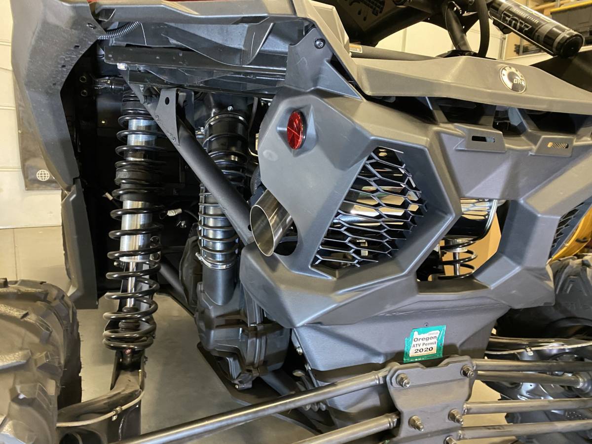 Treal Performance 20172020 CanAm X3 Trail Side Exit Exhaust System