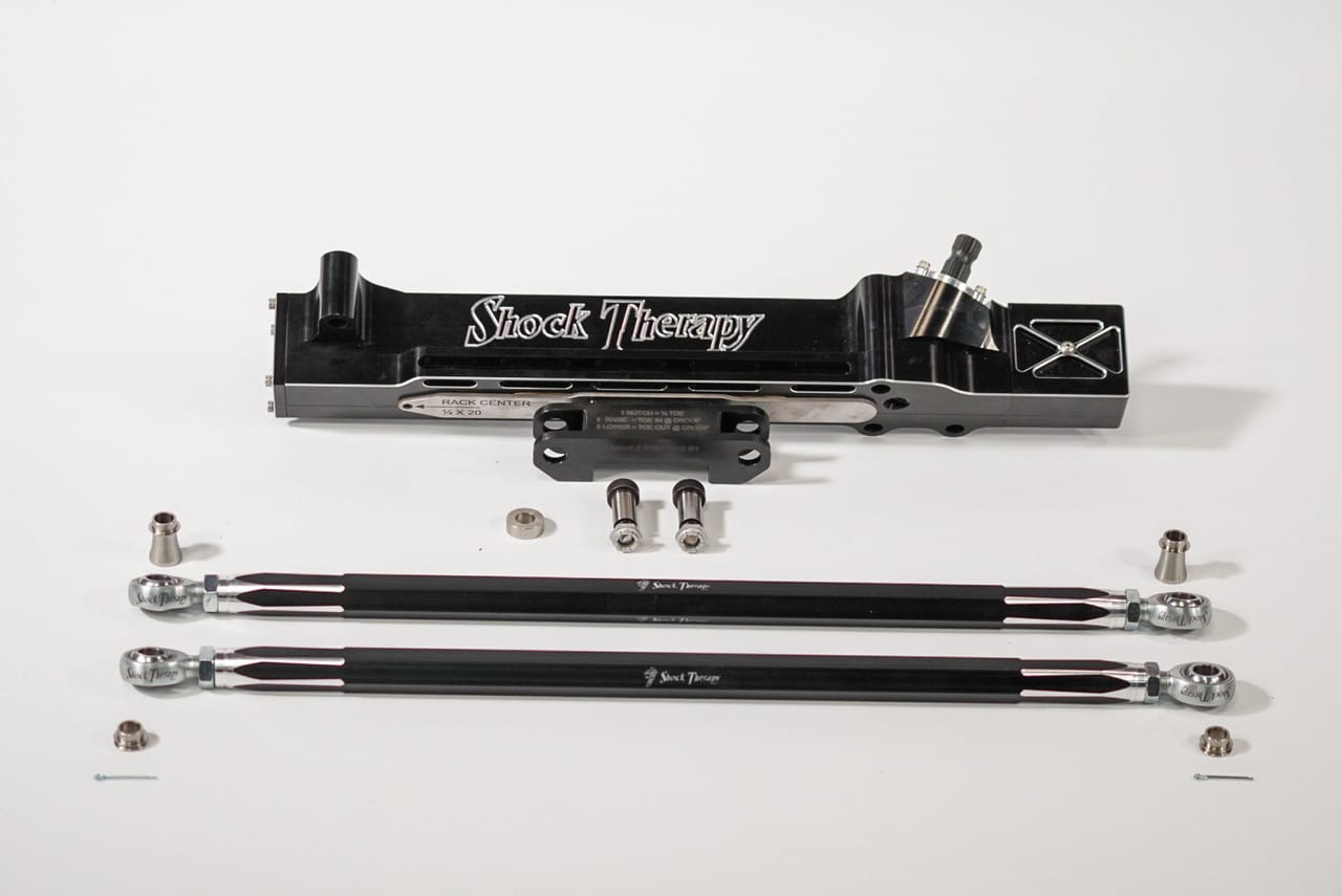 Shock Therapy Billet X3 Race Steering Rack & BSD TieRod Kit UTV OffRoad Magazine