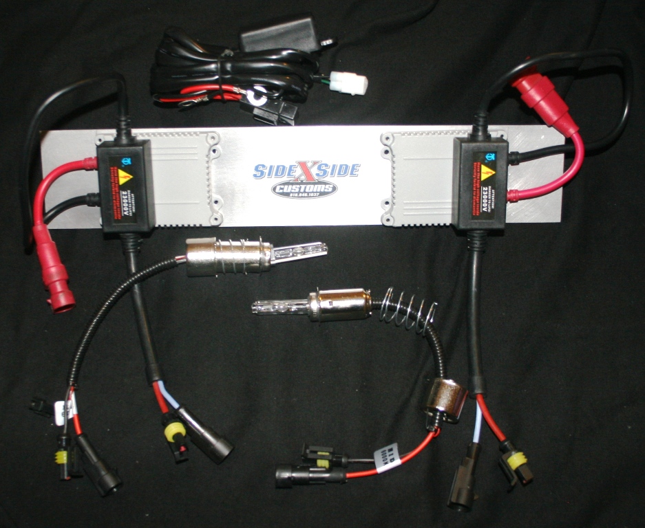 Yamaha Rhino Hi/Low HID Headlight Kit now available from Side X Side Customs UTV Weekly UTV