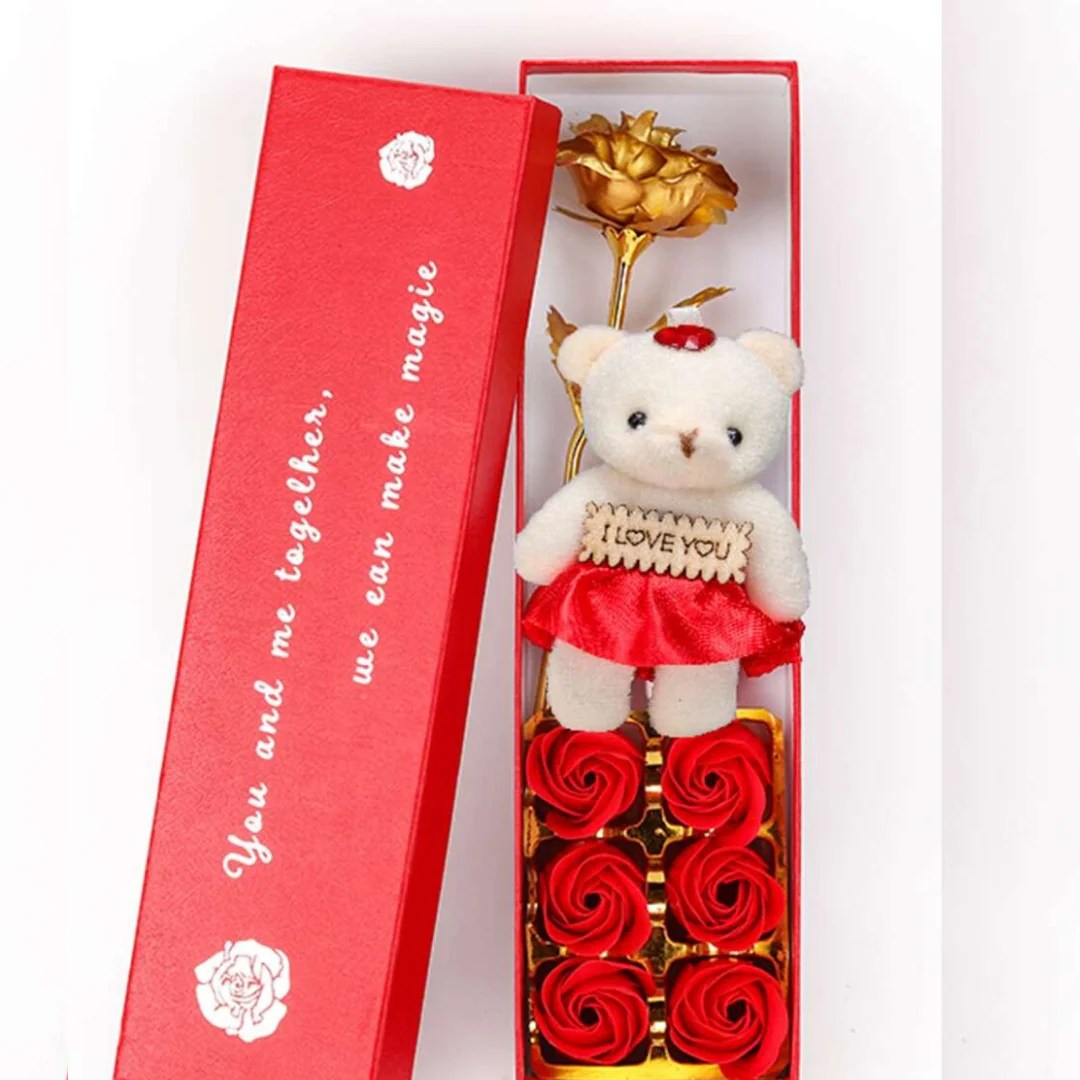 Artificial Flower Gift Box UTWIZA