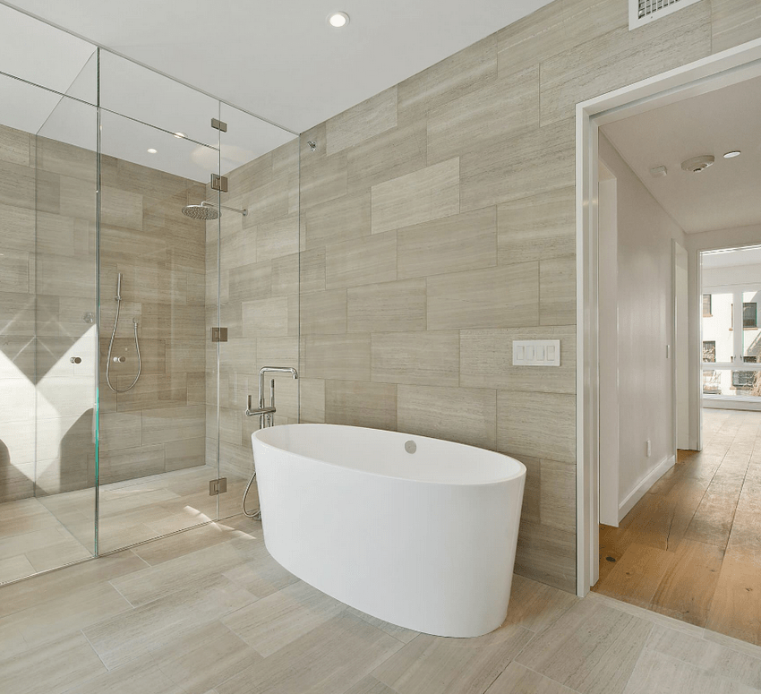 Преимущества душевой кабины без поддона