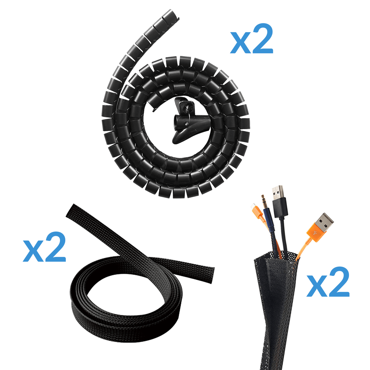 UVI Under Table Cable Organizer Best cable management for any desk!