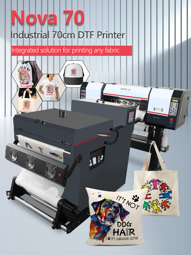 Nova 70 DTF Printer 70cm Printing Solution Provider UV Printer, DTG
