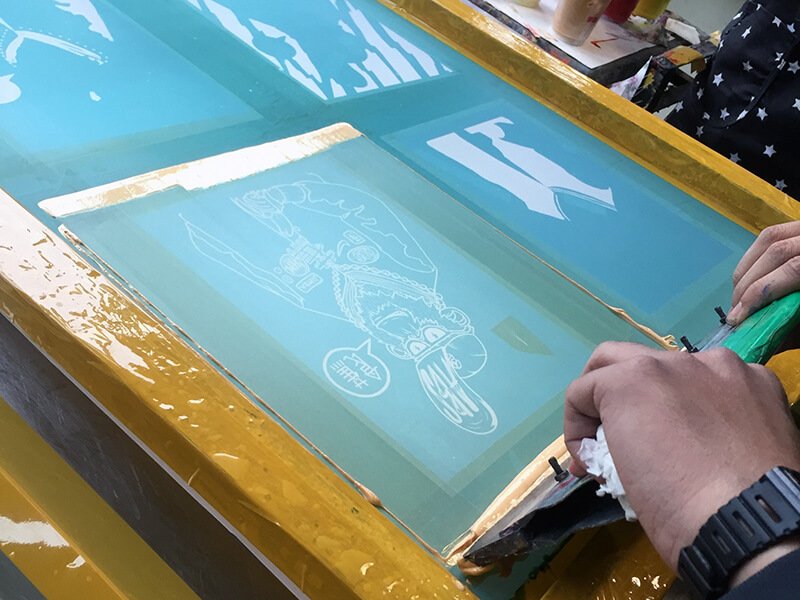 Screen Printing On Acrylic sheet UVTECO