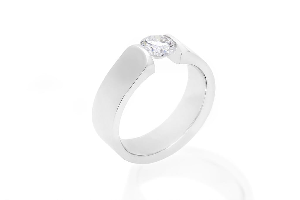 Find a Classic Engagement Ring with a Modern Twist Floating Diamond Rings!