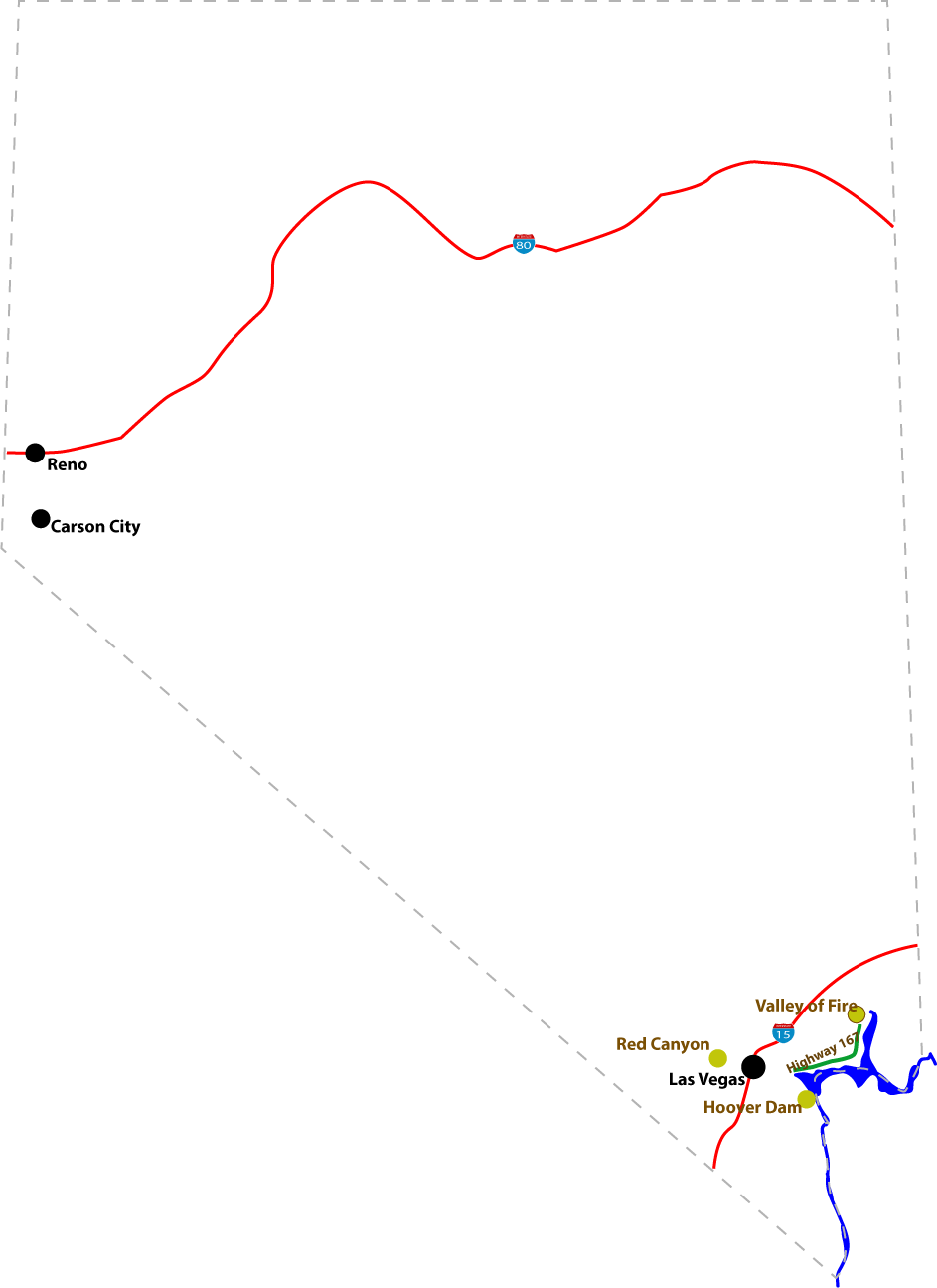 Nevada Sehenswürdigkeiten