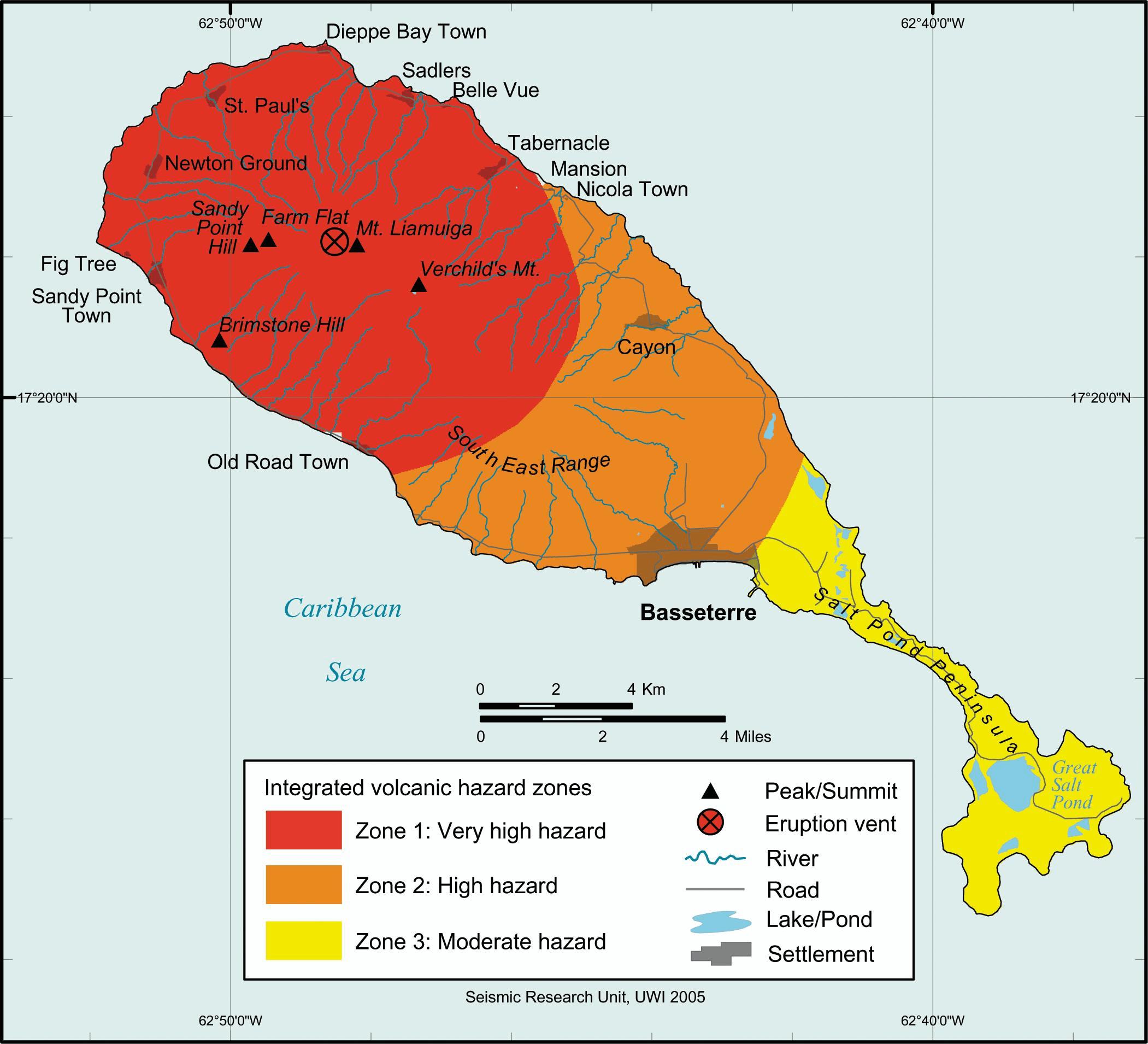 Volcanic Hazard Atlas of the Lesser Antilles The UWI Seismic Research