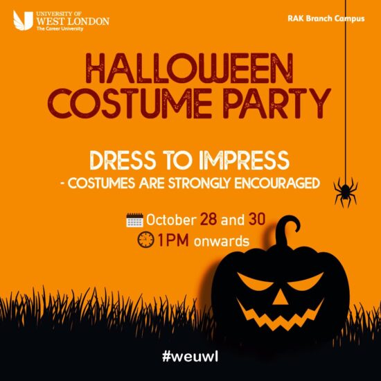 Halloween party 2021 UWL RAK