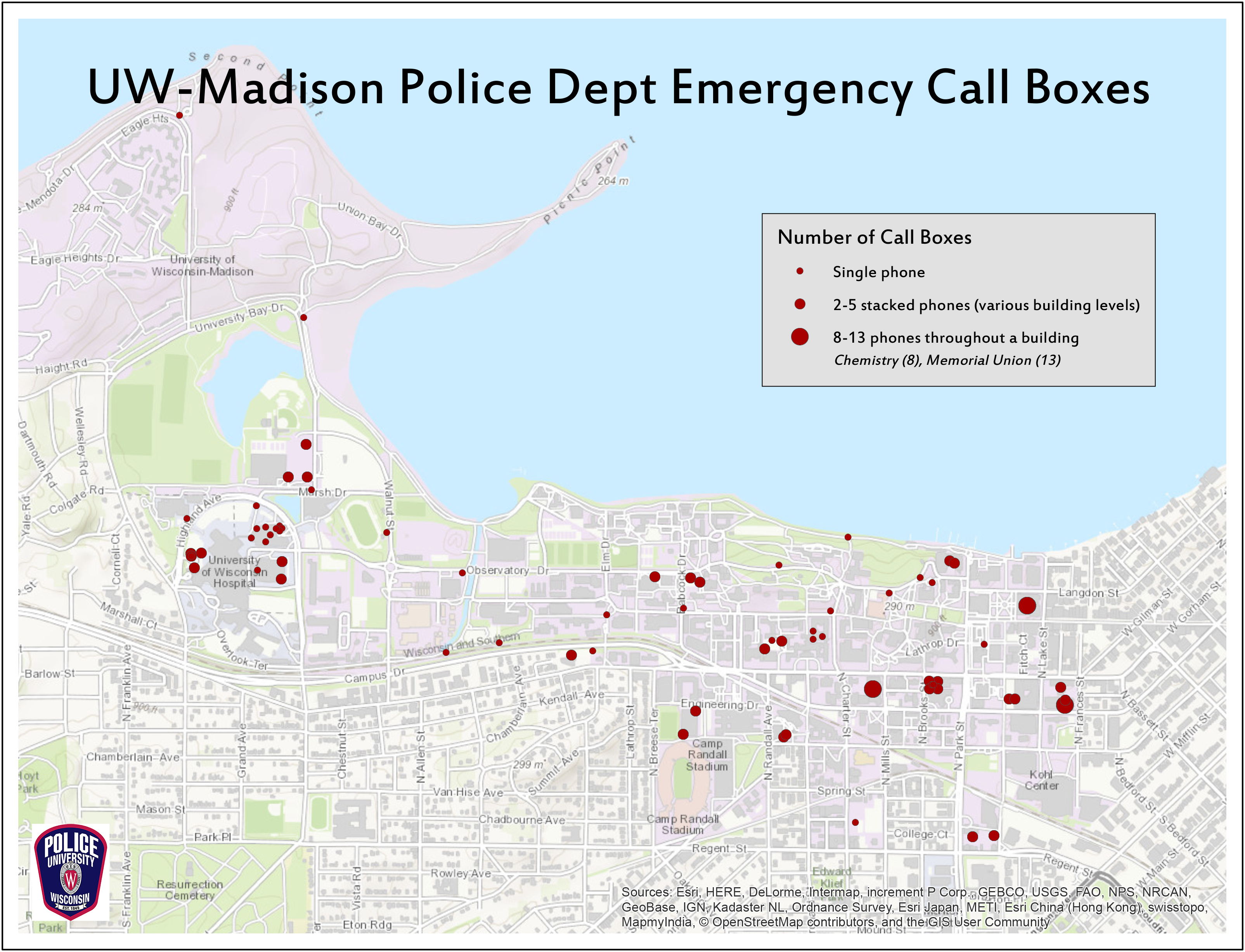 Campus Emergency Phones UWPD UWMadison