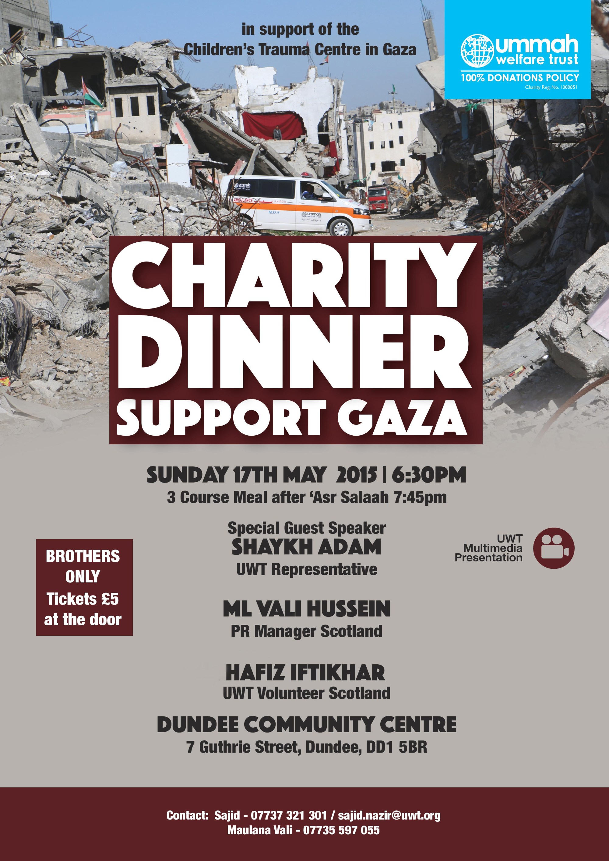 Islamic and Charity Events 2015 Ummah Welfare Trust