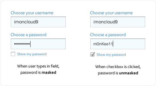 Why Password Masking Can Hurt Your Sign Up Form Why Password Masking Can Hurt Your Sign Up Form