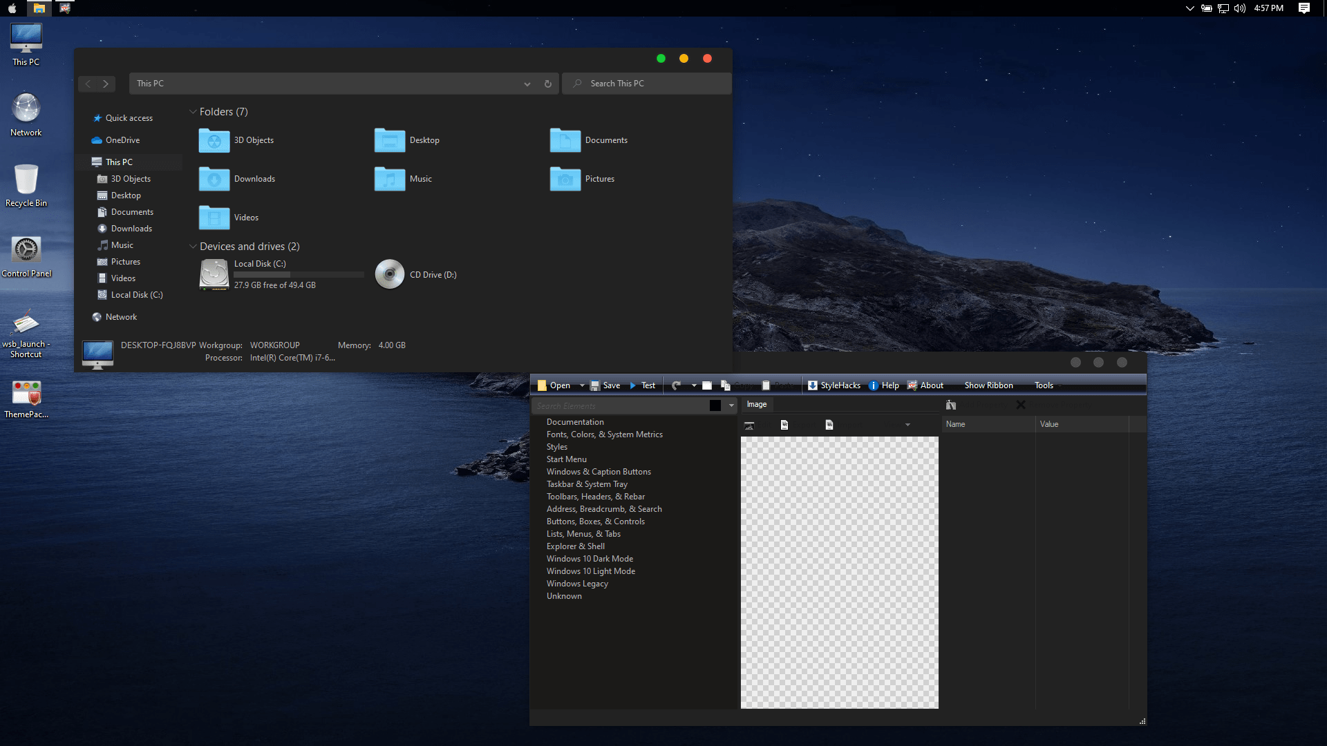 Rainmeter Skin Mac