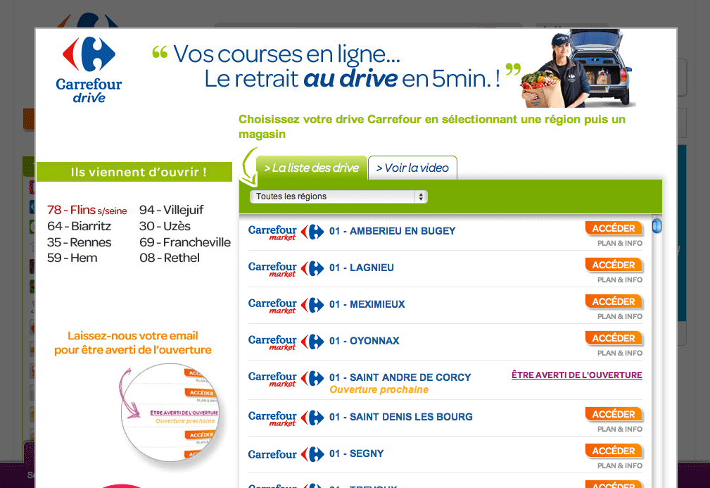 Carrefour Fr Drive Codes réductions Carrefour Drive