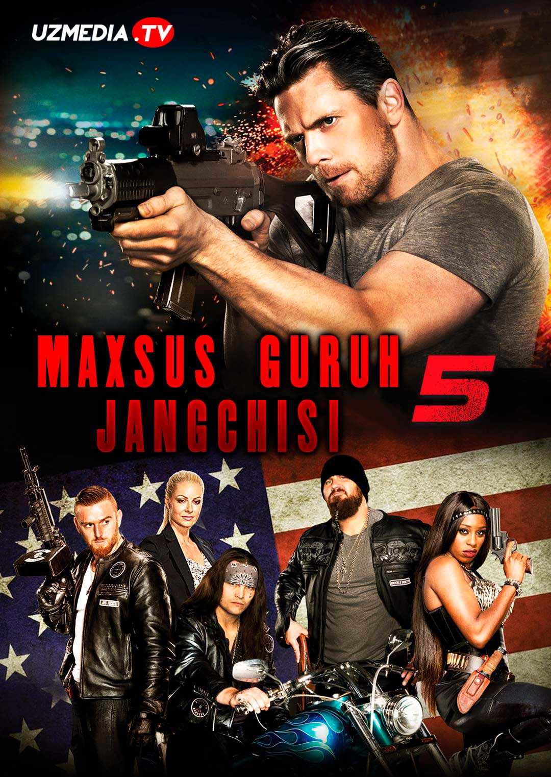 Maxsus guruh jangchisi 5 / Dengiz piyodasi 5 Uzbek tilida O'zbekcha