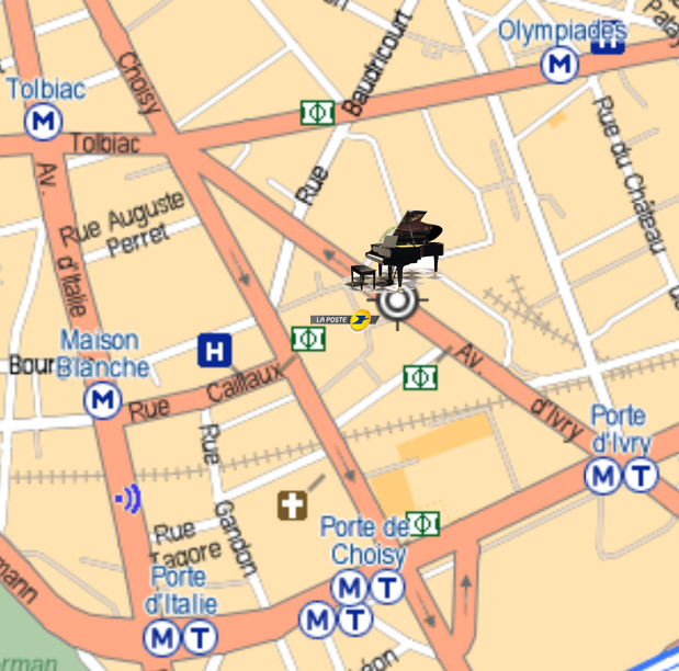 Cours de Piano Paris 13ème
