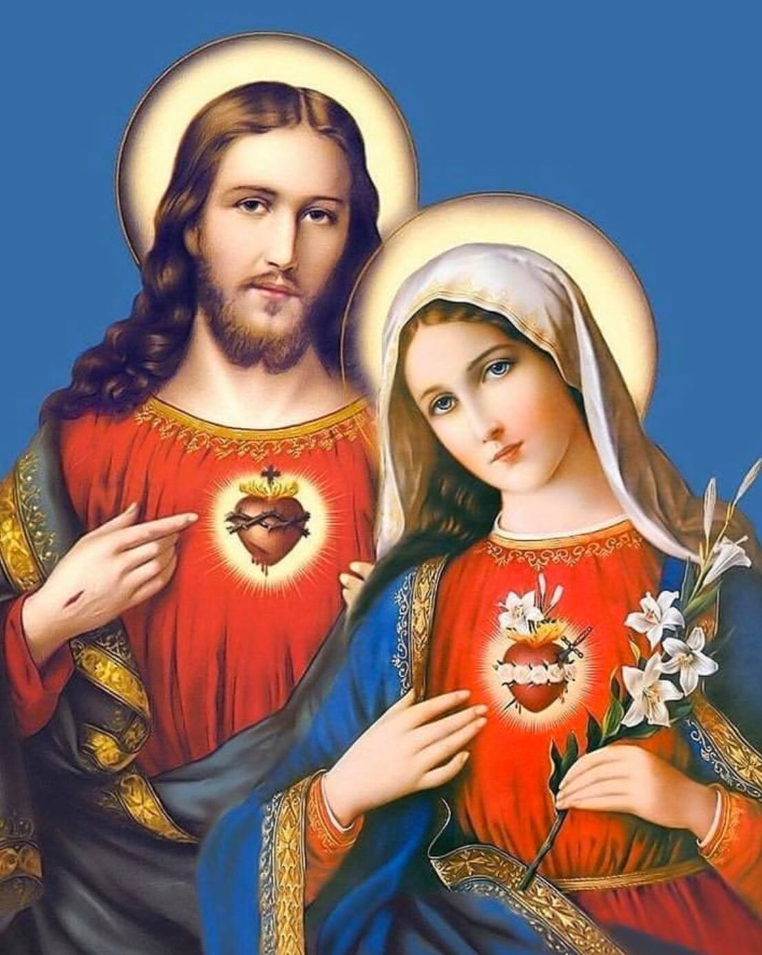 "Stunning Compilation of Jesus and Mary Images in Full 4K Quality