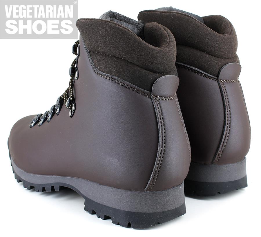 Vegetarian Shoes Snowdon Walking Boots (Brown) The V Spot