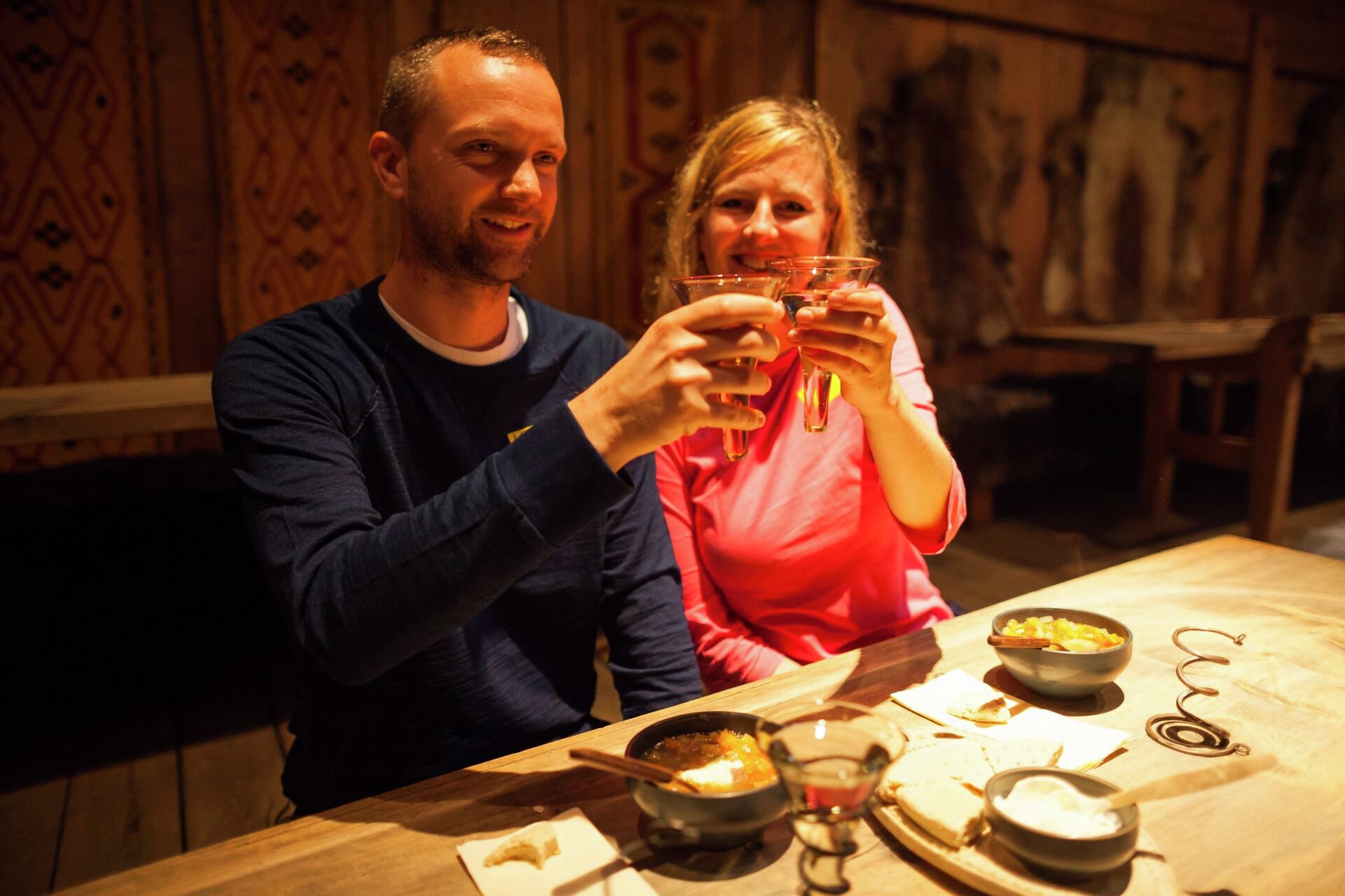 The Vikings` warm lunch Visit Lofoten