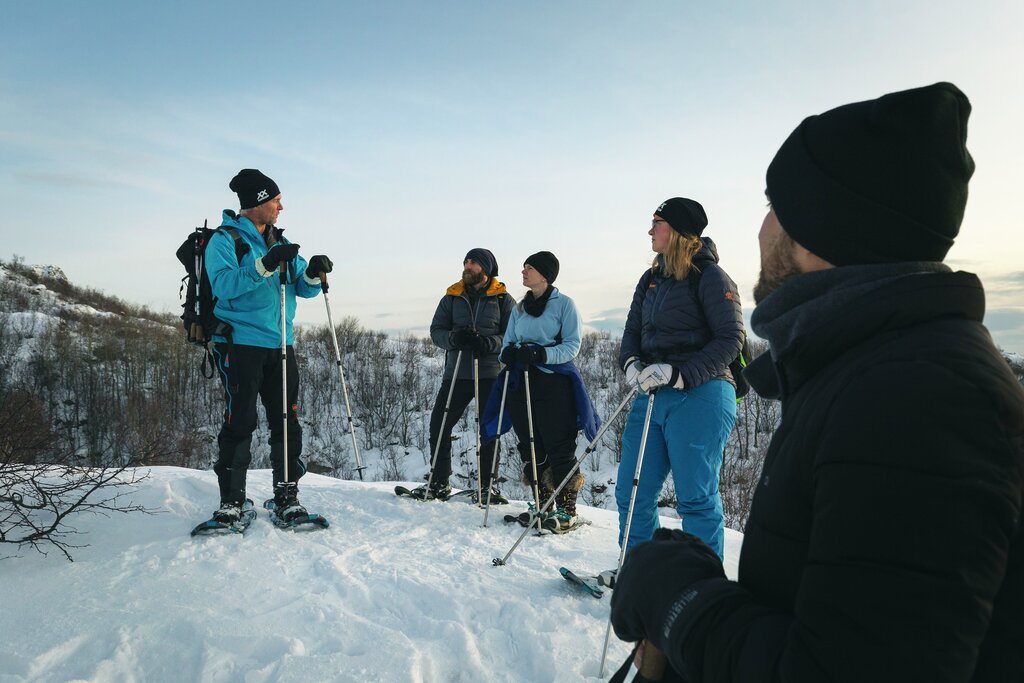 Snowshoe Explorer guided showshoeing trips Visit Lofoten