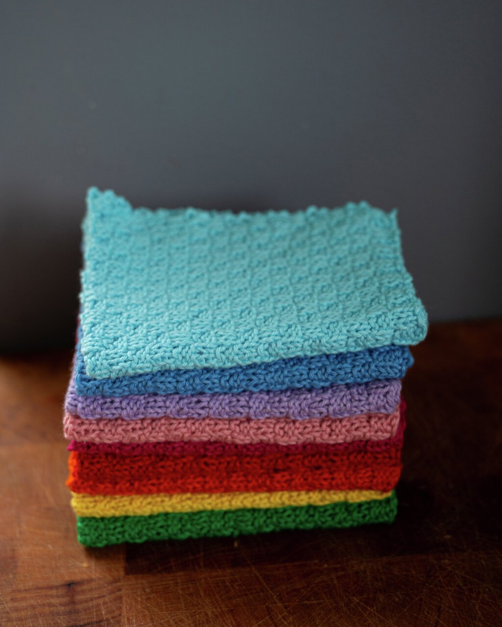 Strikkepakke og gratis strikkeoppskrift GLØTTE kjøkkenklut GG 28026