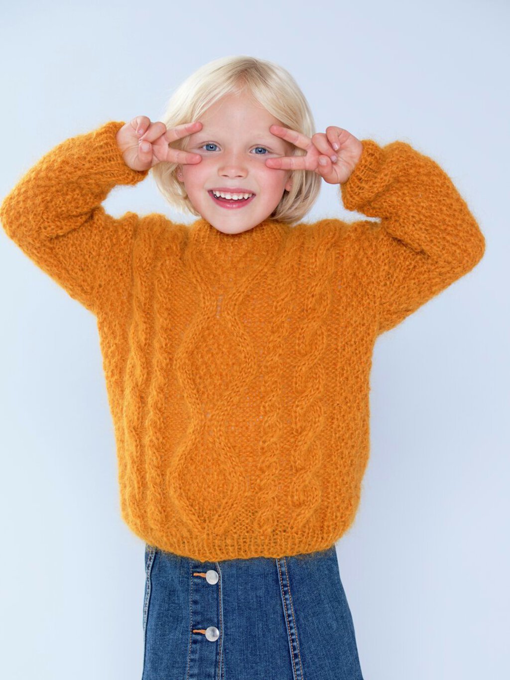 Strikkeoppskrift DG 39513 Aurora kids