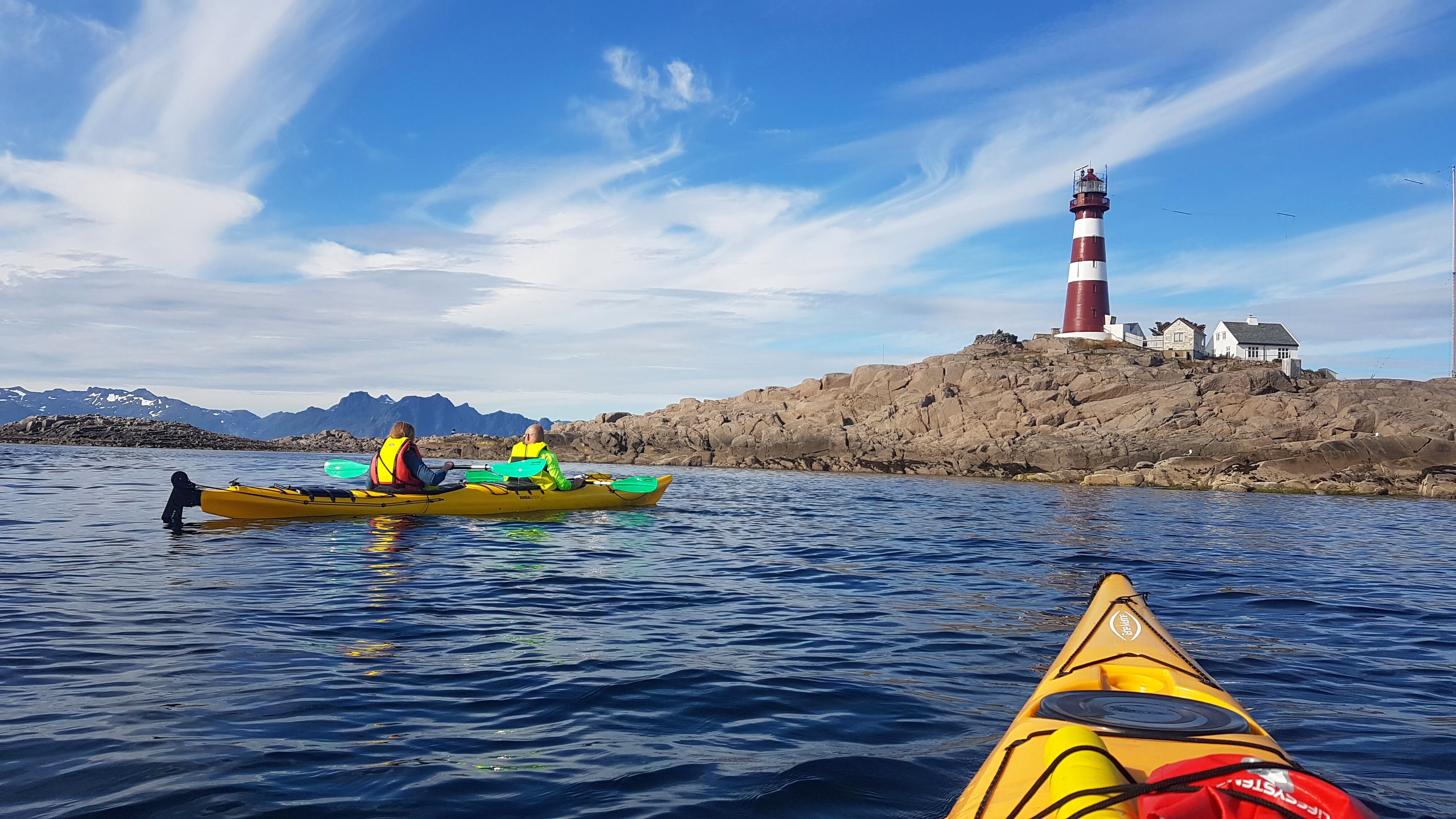 Guided kayak tours Skrova Kayak Adventures Visit Lofoten