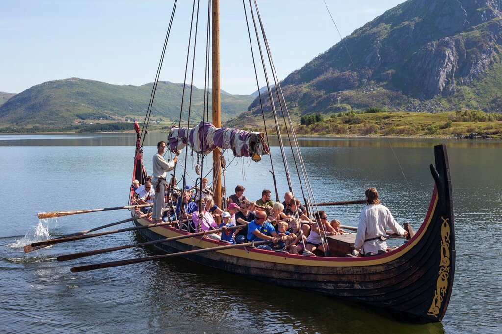 Hoist the sail at Lofotr Vikingmuseum! Visit Lofoten