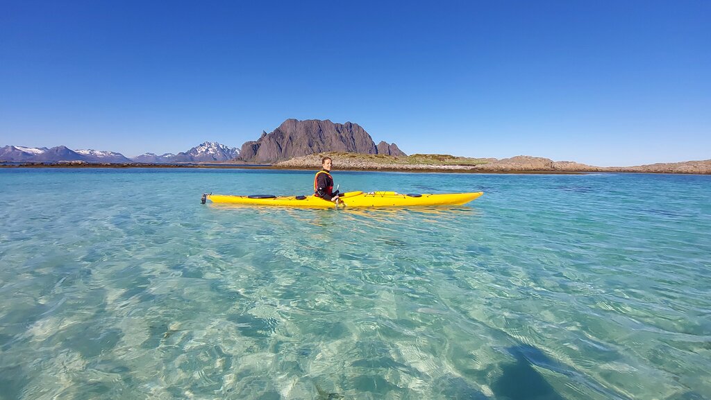 Guided kayak tours Skrova Kayak Adventures Visit Lofoten