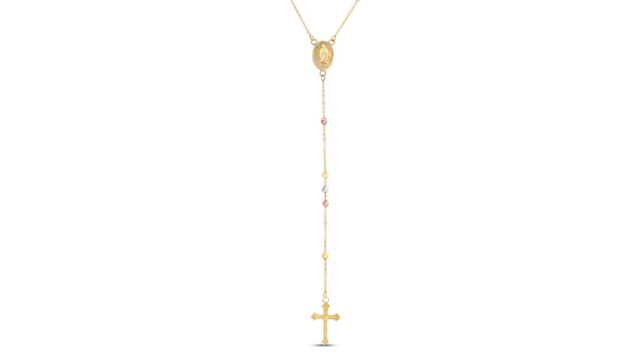 Creatable Rosary spiritually symbolic Kay Jewelers.