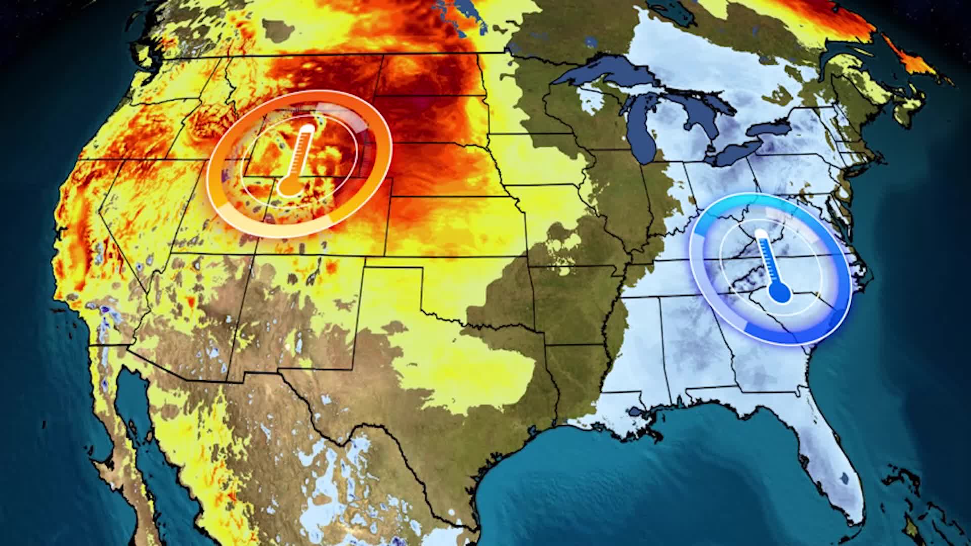 Pattern Change Flipping Temperatures Across The Country Videos from