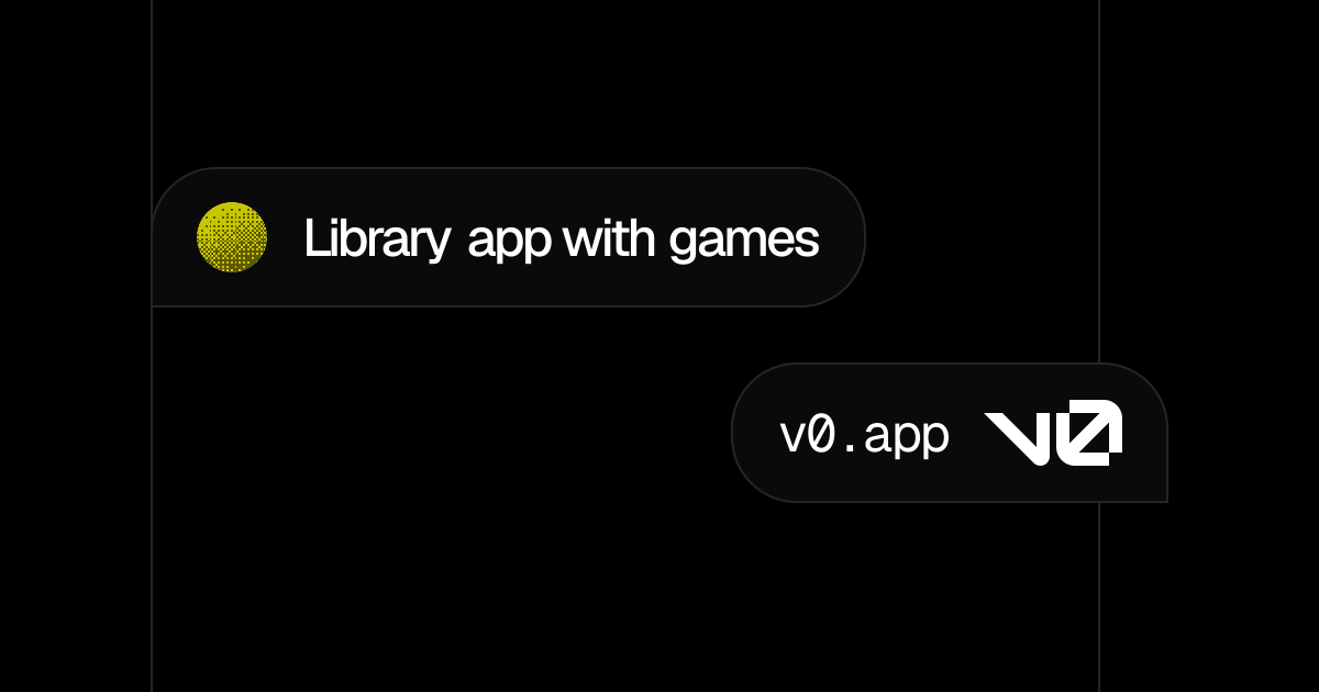 Library app with games v0 by Vercel