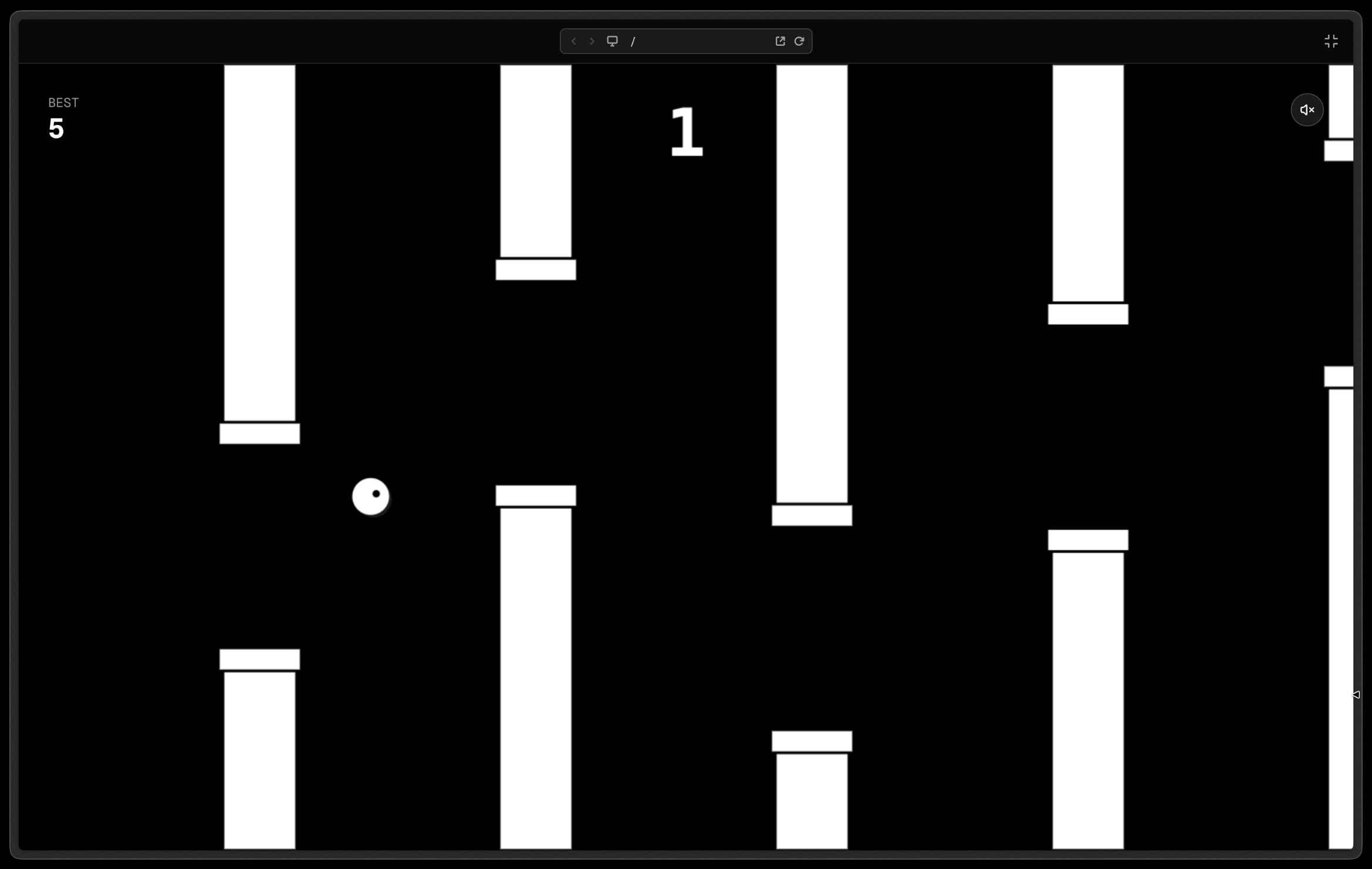 Flappy Bird Game Built with v0 Apps & Games Templates v0 by Vercel(07)