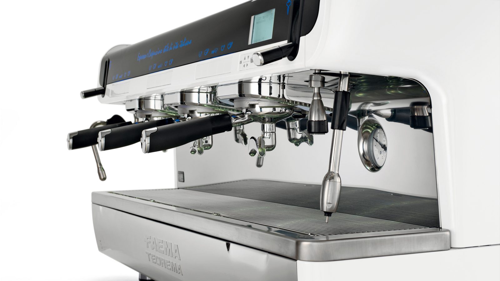 Teorema coffee machine Faema Valerio Cometti + V12 Design Studio