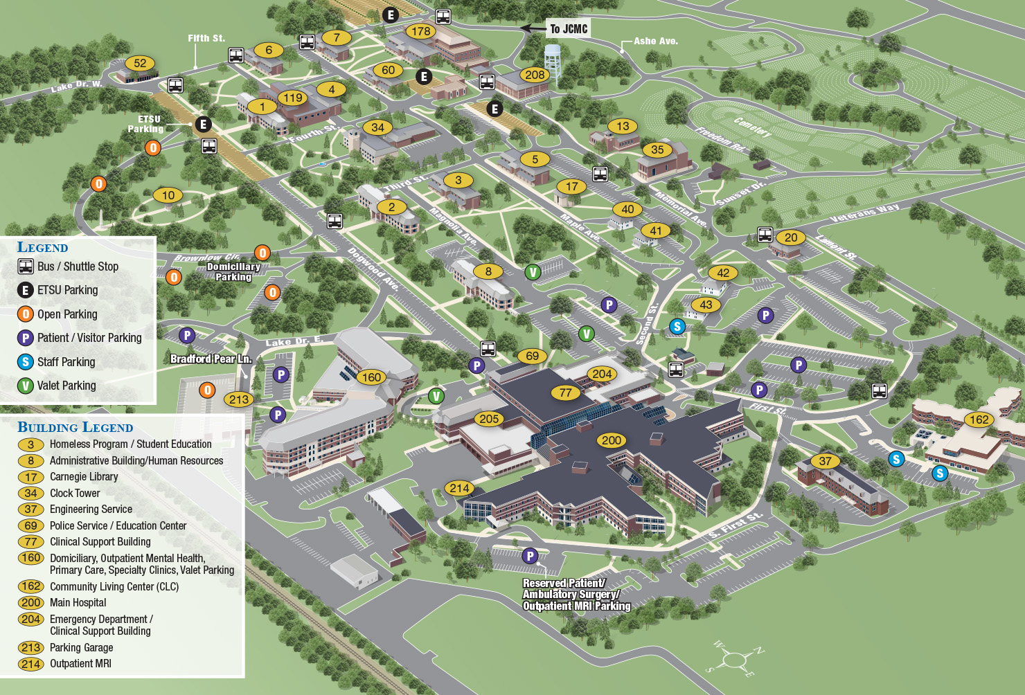 James H. Quillen Mountain Home VA Main Interactive