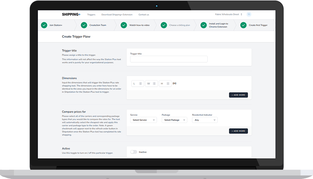 Shipping+ Automatically Select Cheapest Carrier in Shipstation