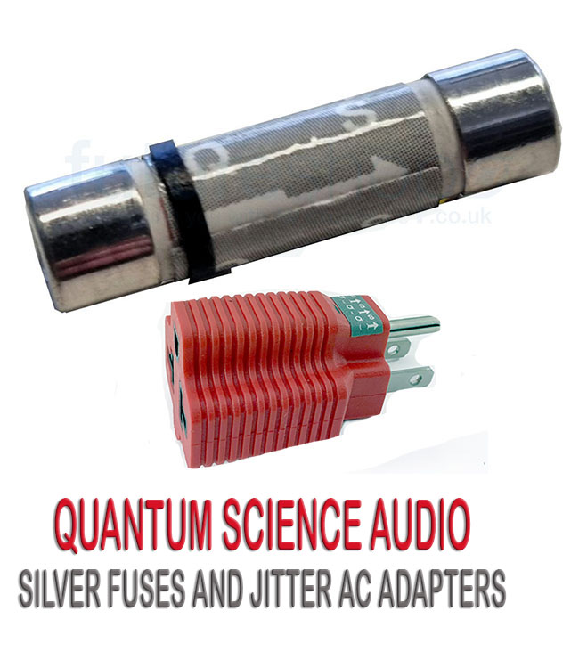 QSA Silver Fuse and Silver Jitter AC adapter by Clement Perry