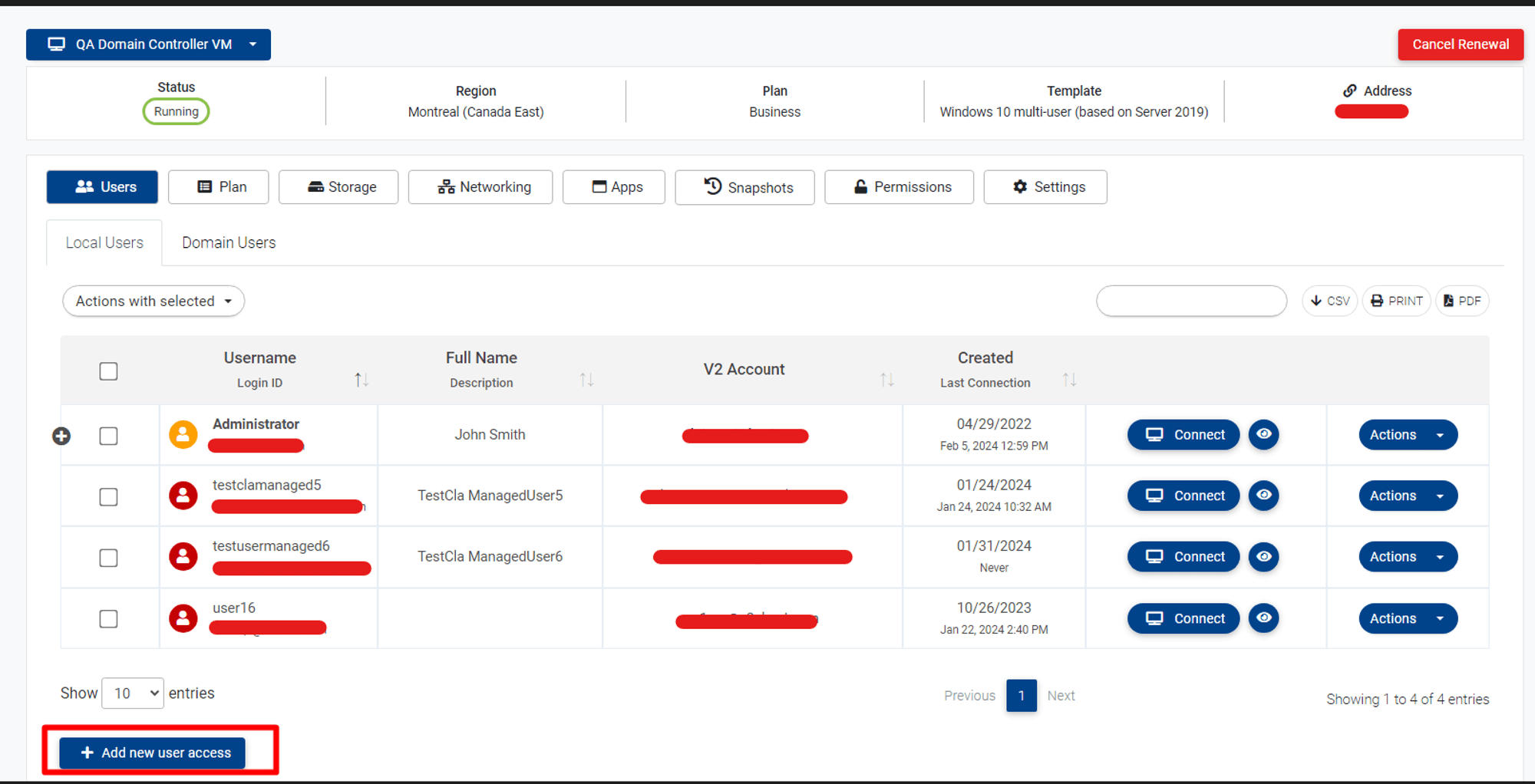 Updated Drive and Clipboard Redirection Settings per Virtual Computer