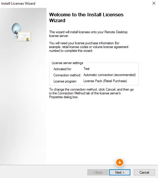 How To Install RDS CALs on Windows Server V2 Cloud