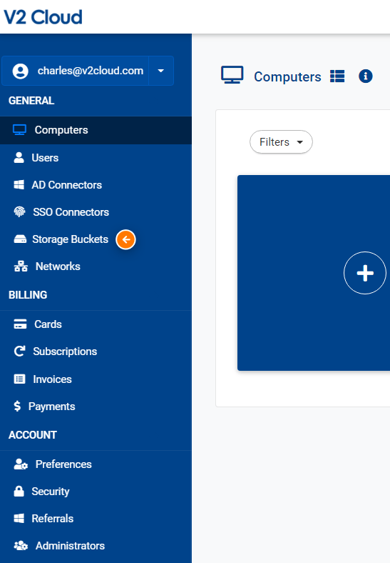 How to Use Bucket Storage V2 Cloud
