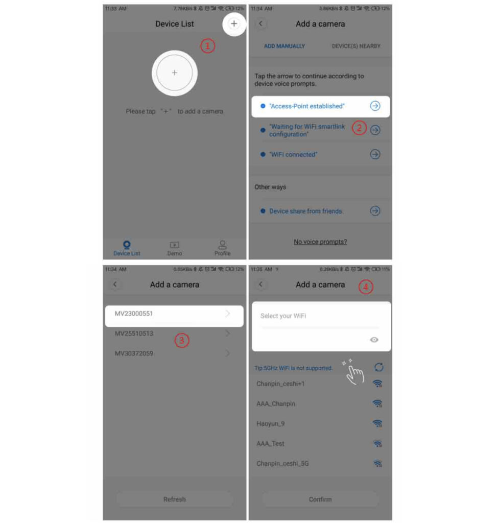 How To v380 Network settings NVR IPCAMERA SECURITY