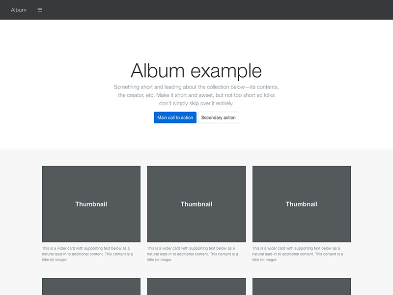 Examples · Bootstrap