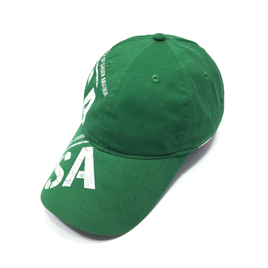 Print letter green dad hats Wintime Hat Manufacturer