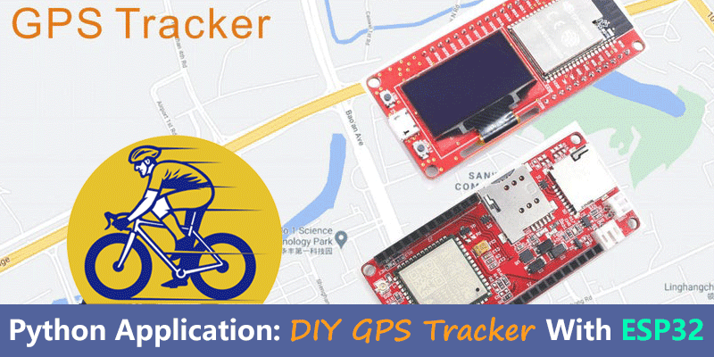 DIY GPS Tracker With ESP32 Makerfabs