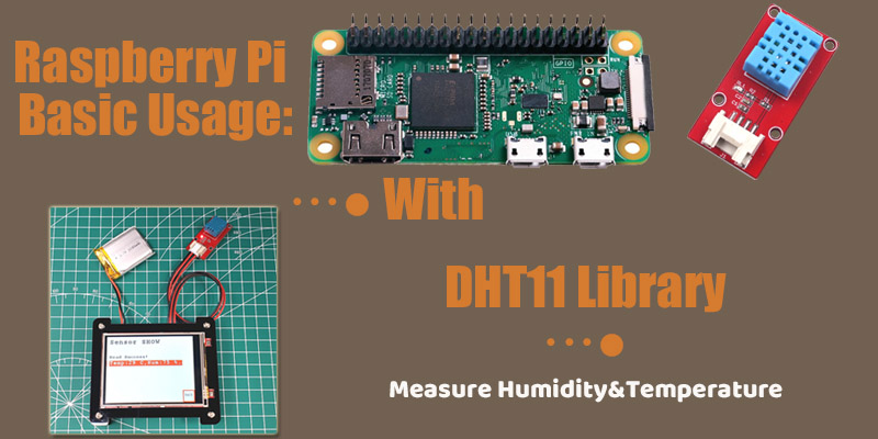 Raspberry Pi Basic Usage with DHT11 - Makerfabs