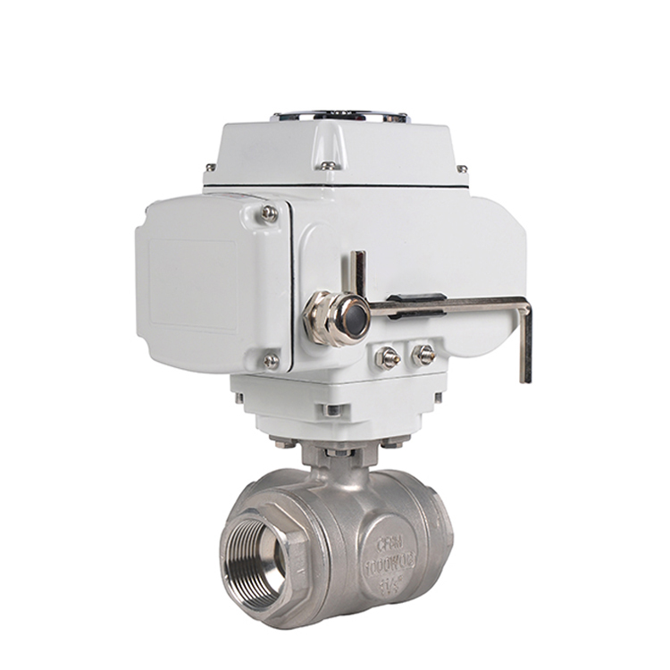 3 Way High Pressure Electric Ball Valveprofessional electri