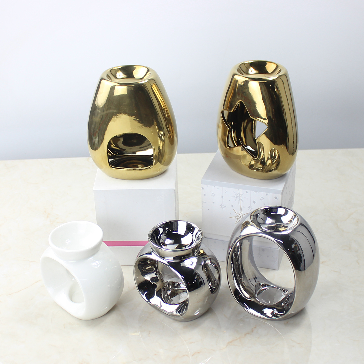 Oil BurnersOil Burnersceramic round candle jar