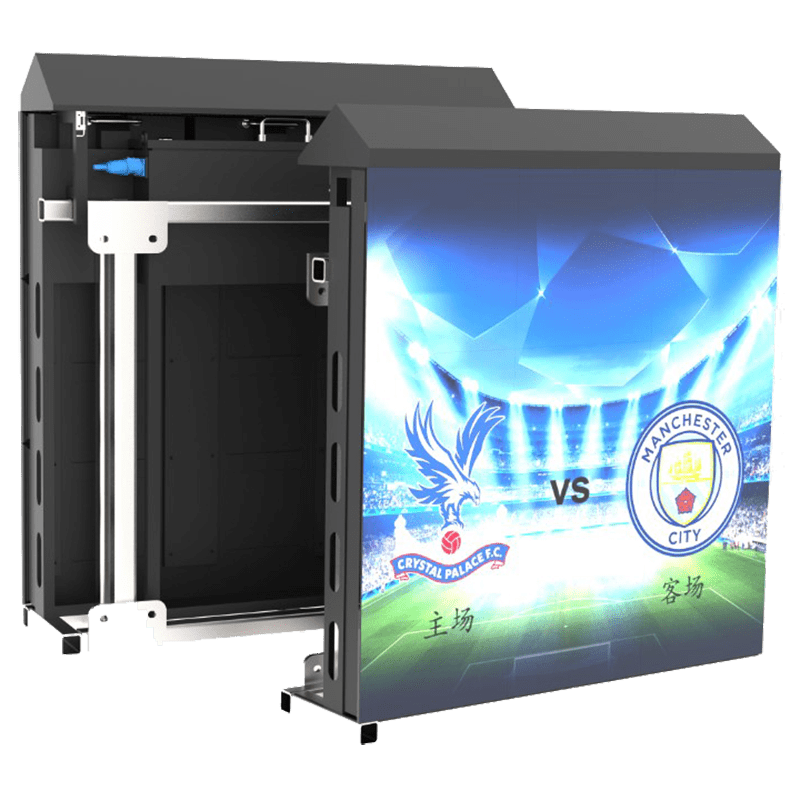 Outdoor Led Ribbon Board Display led display manContact U