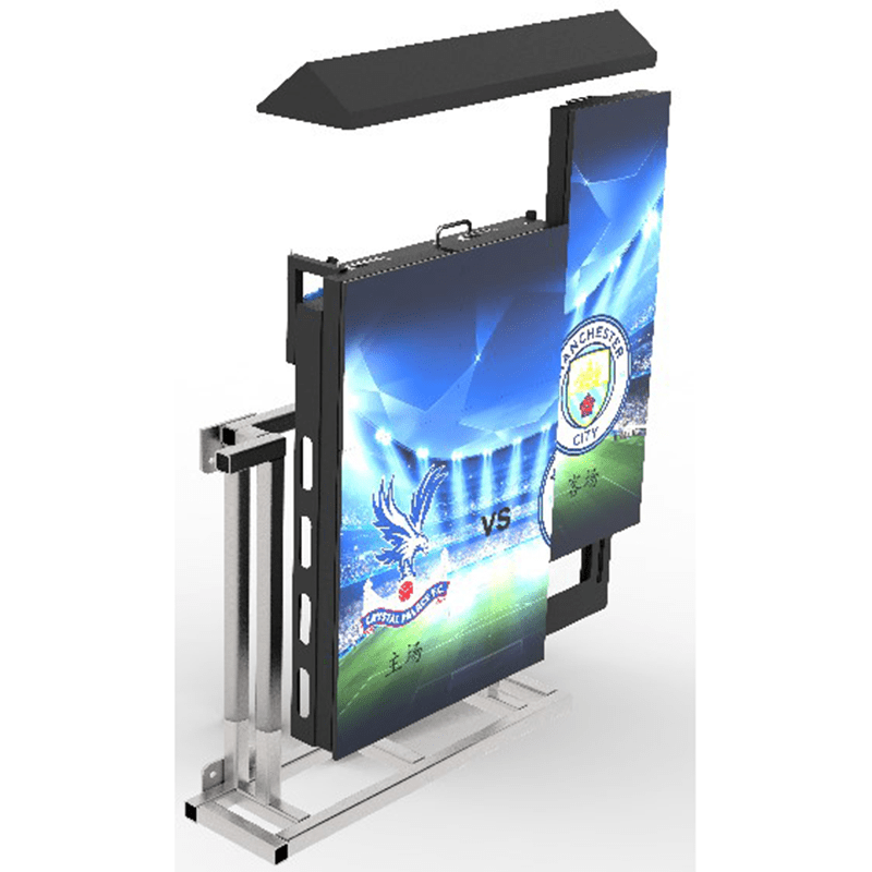 Outdoor Led Ribbon Board Display led display manContact U