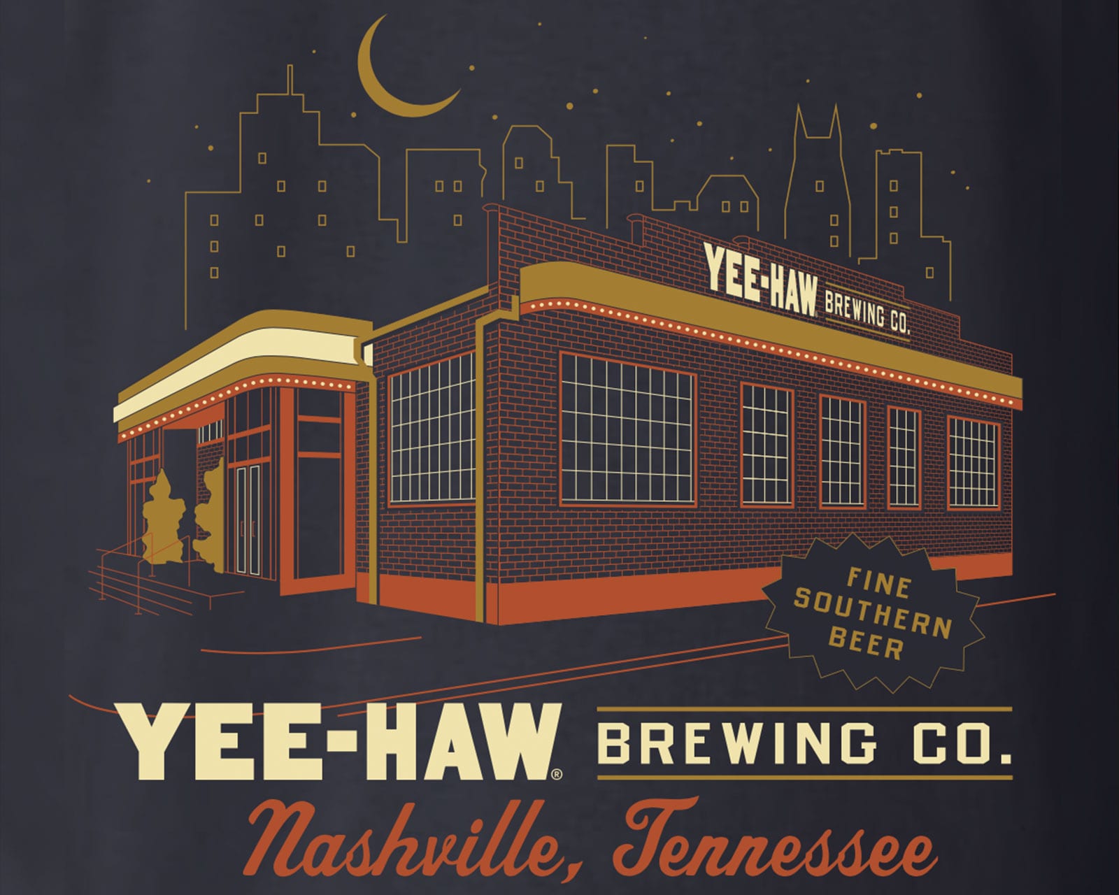 YeeHaw Brewing Co. Label Industries Branding Supply Co.